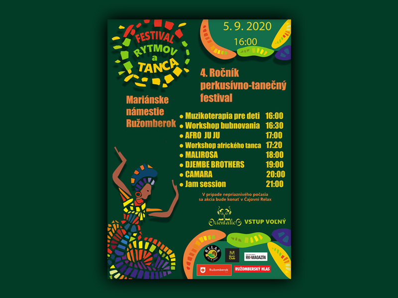 Malirosa ♥ Perkusívno-tanečný festival 2020