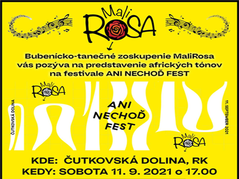 Malirosa♥Ani Nechoď fest 2021, 10. ročník